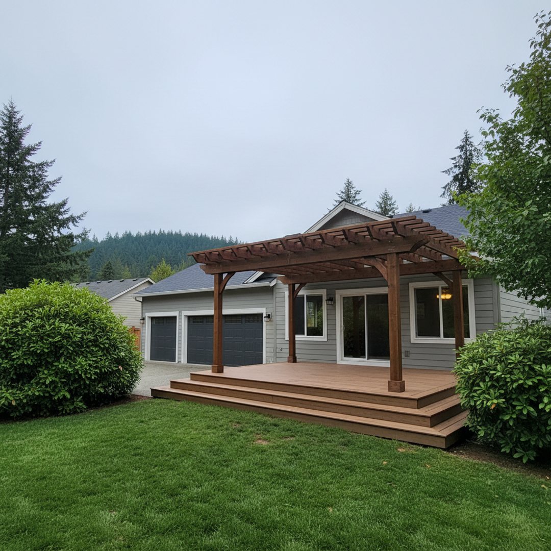Oasis Deck Co completed project