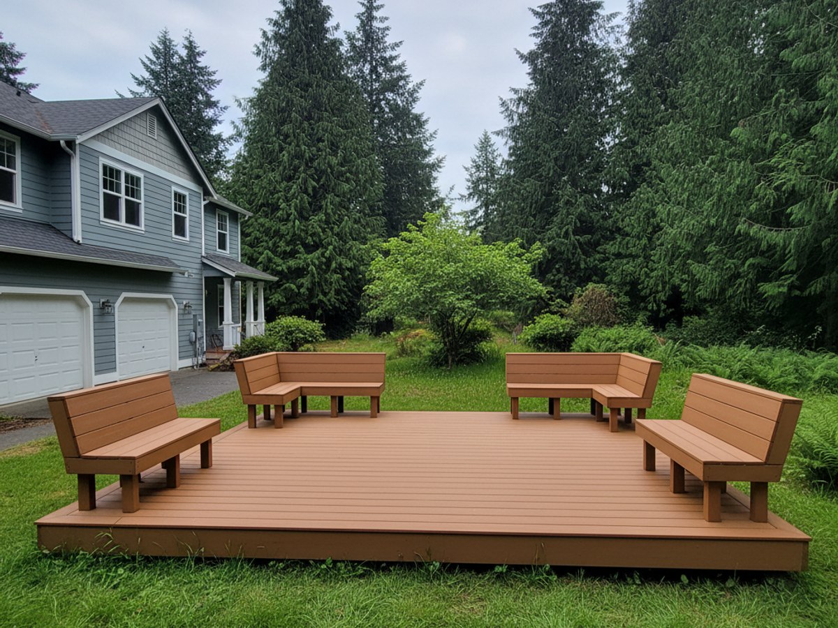 Deck Repair completed by Oasis Deck Co in Seattle, WA