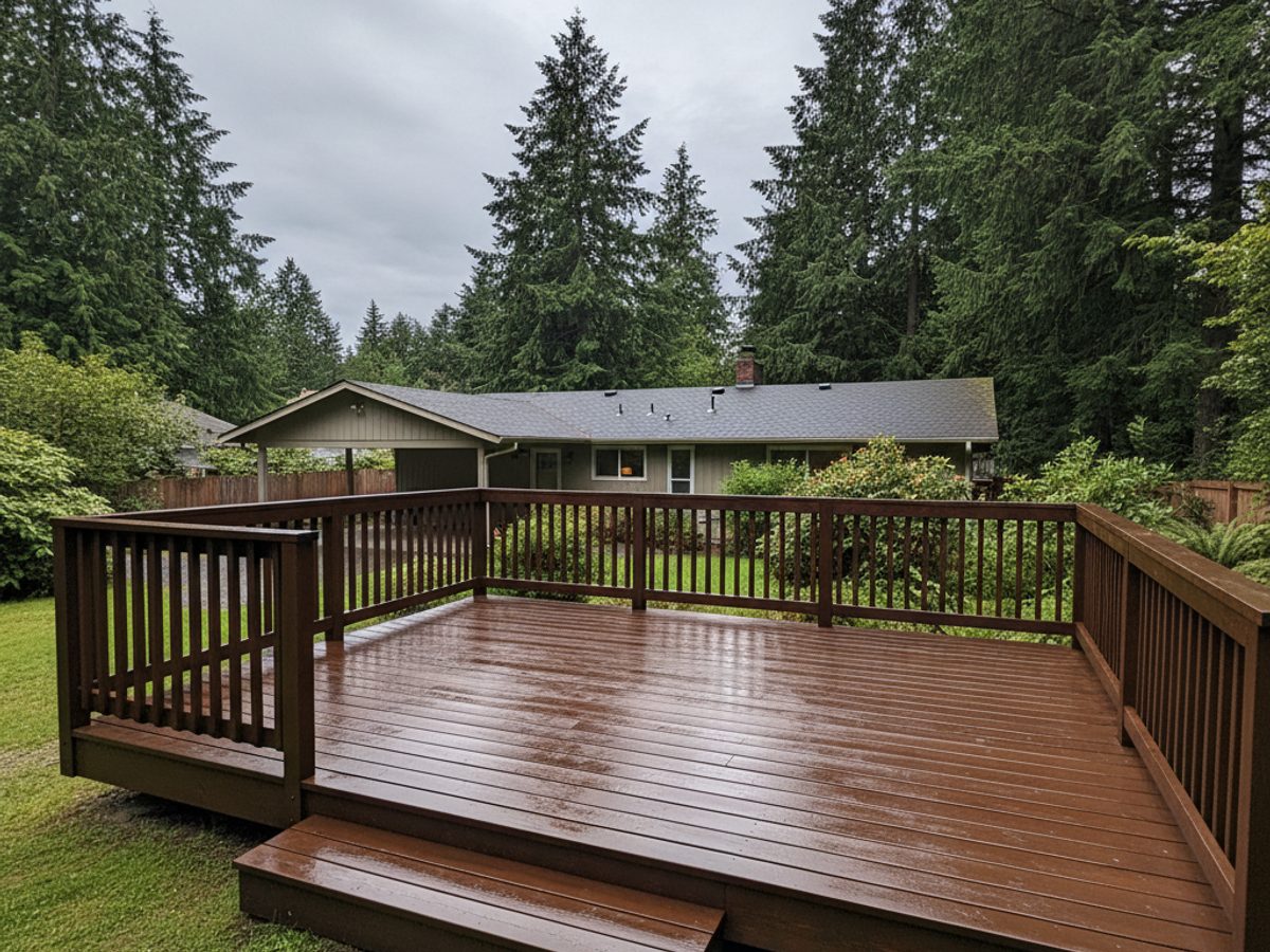 Deck Railing Installation completed by Oasis Deck Co in Kirkland, WA