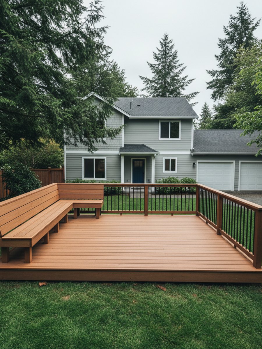 Deck Board Replacement completed by Oasis Deck Co in Kirkland, WA
