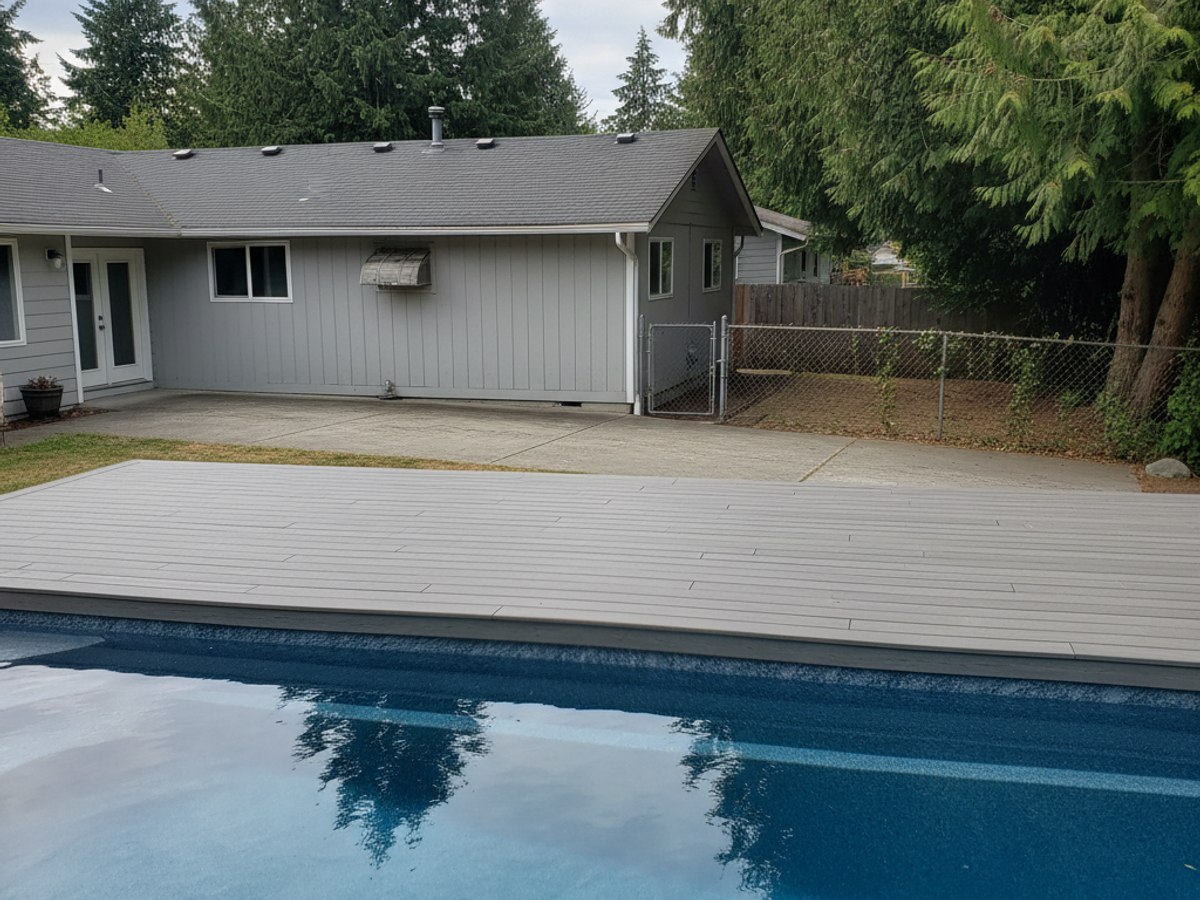 Deck Replacement completed by Oasis Deck Co in Shoreline, WA